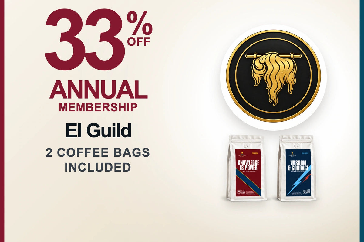 EI Guild Membership with two Signature coffee bags