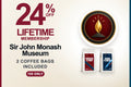 Sir John Monash Museum Lifetime Membership with two Signature coffee bags